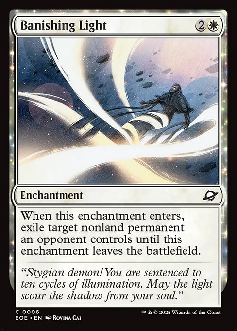 Banishing Light — NM Foil [Edge of Eternities]