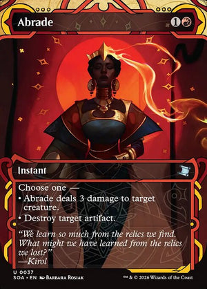 Abrade — NM [Secrets of Strixhaven Mystical Archive]