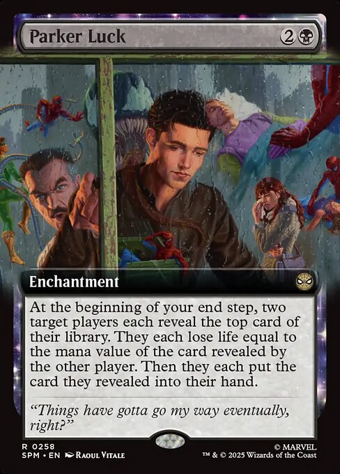Parker Luck — NM Foil [Marvel's Spider-Man]