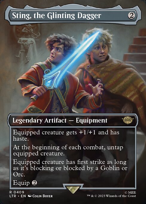 Sting, the Glinting Dagger — NM [The Lord of the Rings: Tales of Middle-earth]