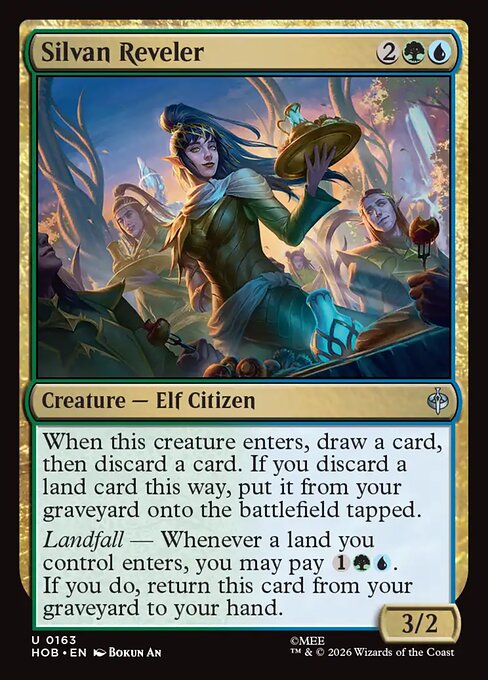 Silvan Reveler — NM Foil [The Hobbit]