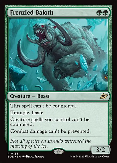 Frenzied Baloth — NM [Edge of Eternities]
