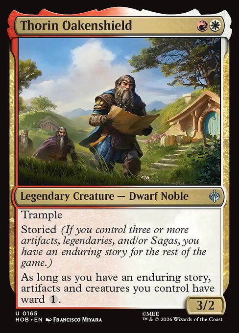 Thorin Oakenshield — NM Foil [The Hobbit]