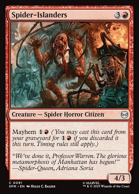 Spider-Islanders — NM Foil [Marvel's Spider-Man]