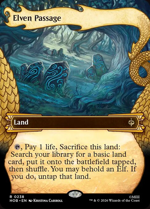Elven Passage — NM Foil [The Hobbit]