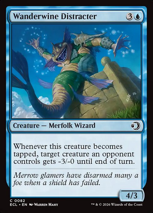 Wanderwine Distracter — NM Foil [Lorwyn Eclipsed #82]