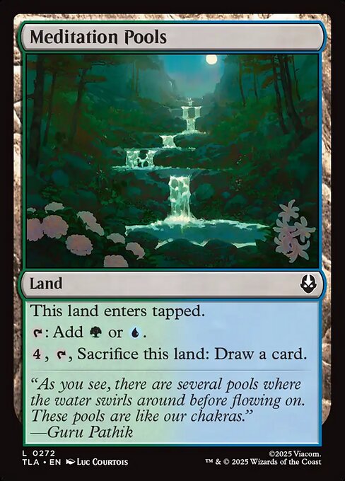 Meditation Pools — NM Foil [Avatar: The Last Airbender]