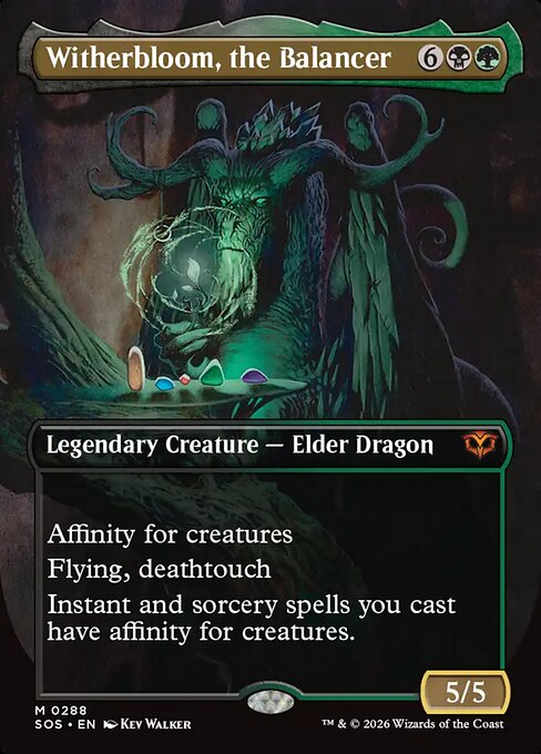 Witherbloom, the Balancer — NM Foil [Secrets of Strixhaven]