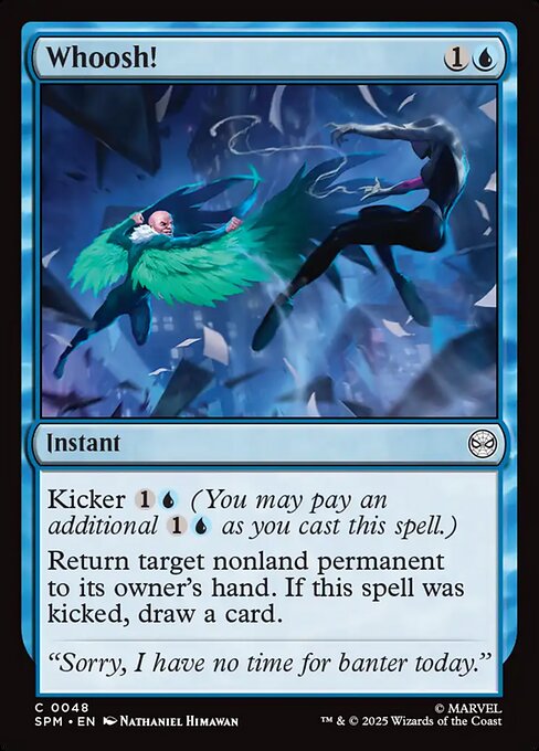 Whoosh! — NM Foil [Marvel's Spider-Man]