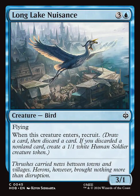 Long Lake Nuisance — NM Foil [The Hobbit]