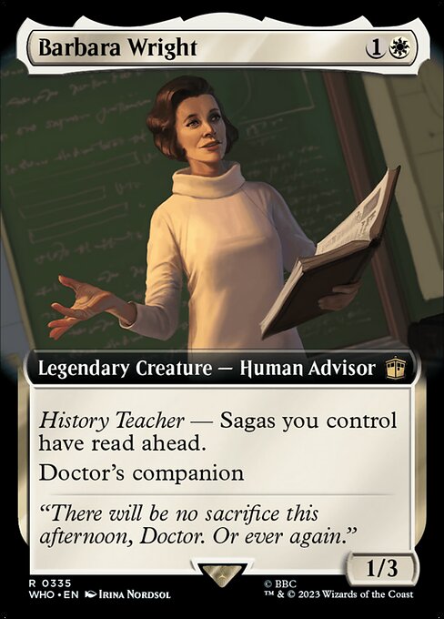 Barbara Wright — NM [Doctor Who]