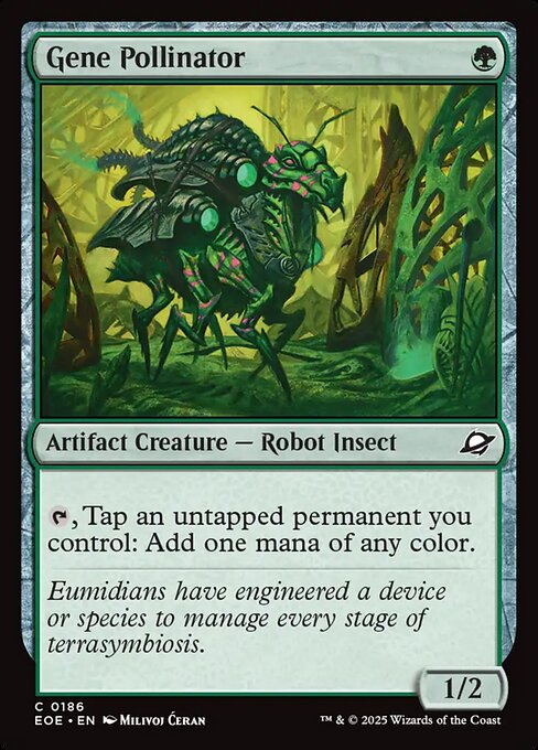 Gene Pollinator — NM Foil [Edge of Eternities]