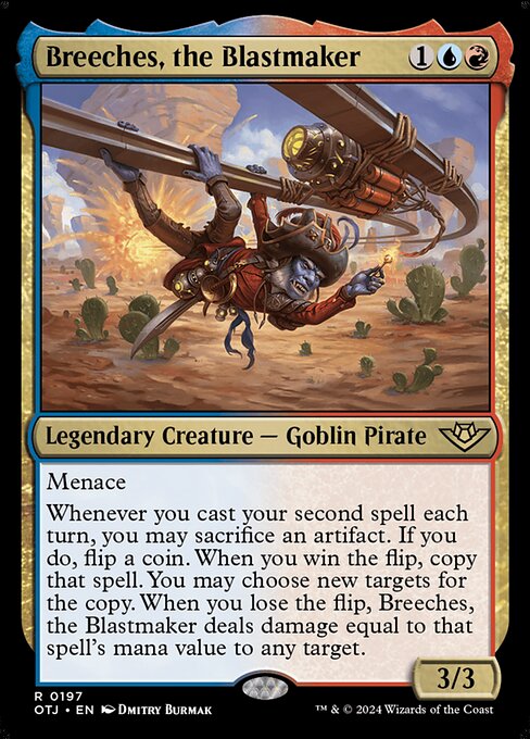 Breeches, the Blastmaker — NM [Outlaws of Thunder Junction]