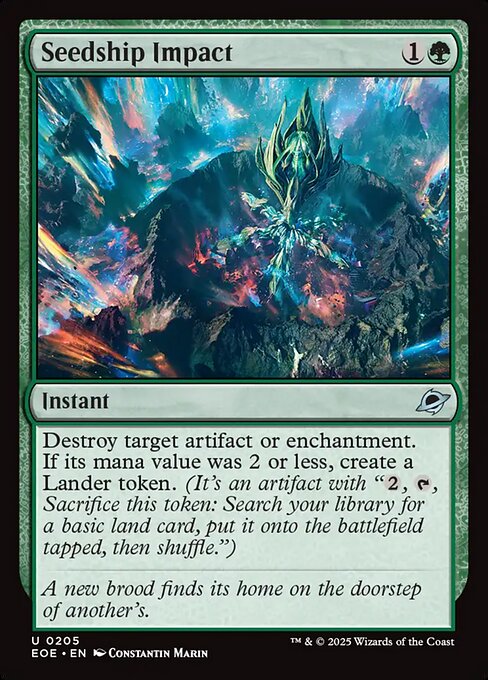 Seedship Impact — NM Foil [Edge of Eternities]