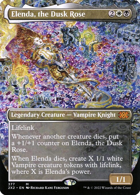 Elenda, the Dusk Rose — NM Foil [Double Masters 2022]
