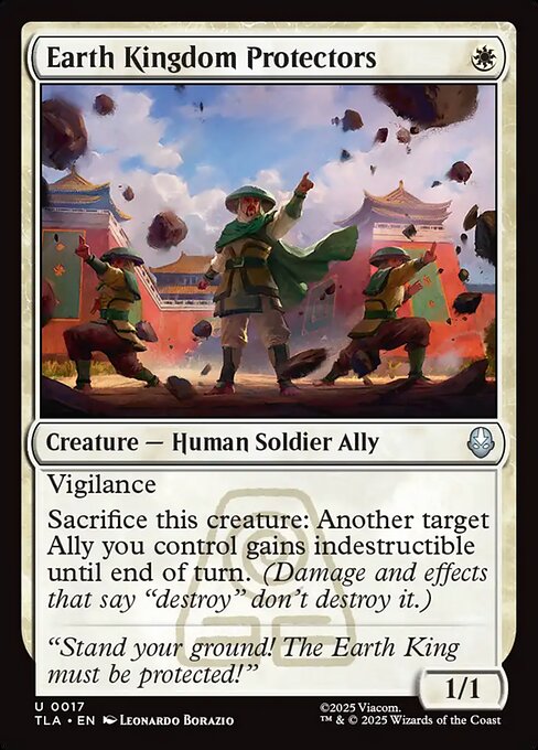 Earth Kingdom Protectors — NM Foil [Avatar: The Last Airbender]