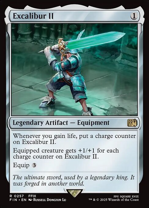 Excalibur II — NM Foil [Final Fantasy]