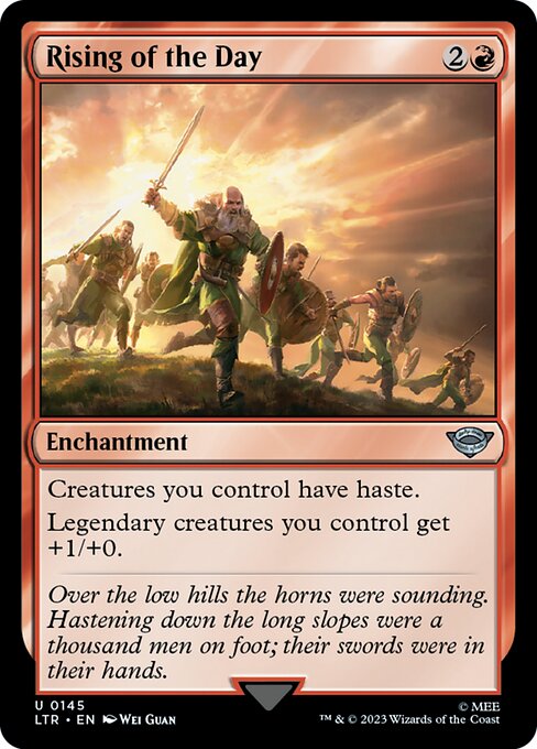 Rising of the Day — NM [The Lord of the Rings: Tales of Middle-earth]