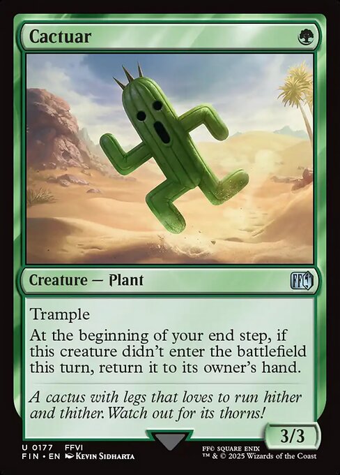 Cactuar — NM Foil [Final Fantasy]