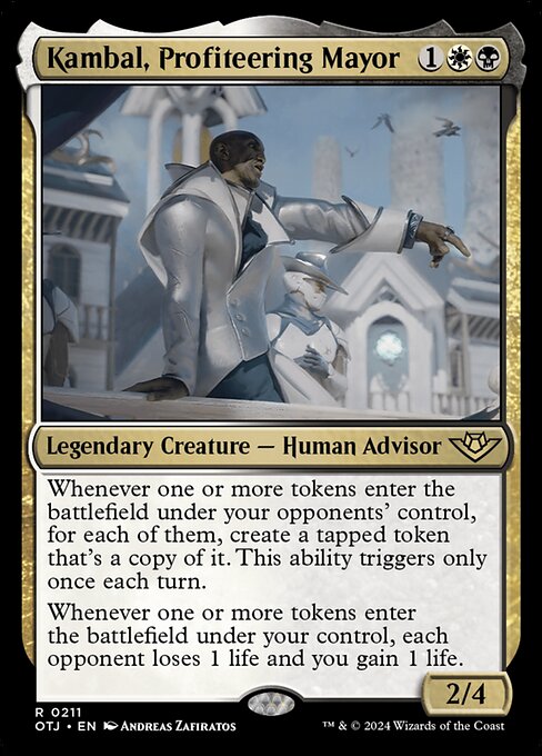 Kambal, Profiteering Mayor — NM [Outlaws of Thunder Junction]