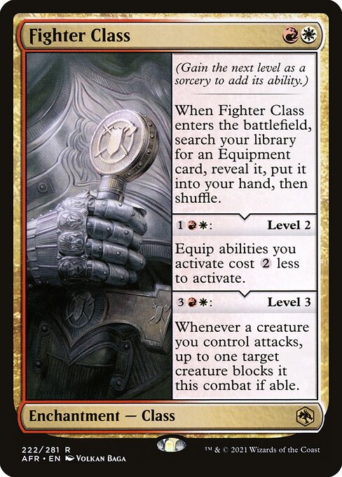Fighter Class — NM [Adventures in the Forgotten Realms]