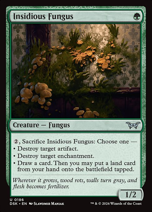 Insidious Fungus — NM [Duskmourn: House of Horror]