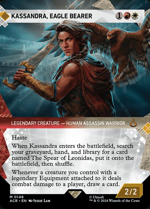 Kassandra, Eagle Bearer — NM Foil [Assassin's Creed]
