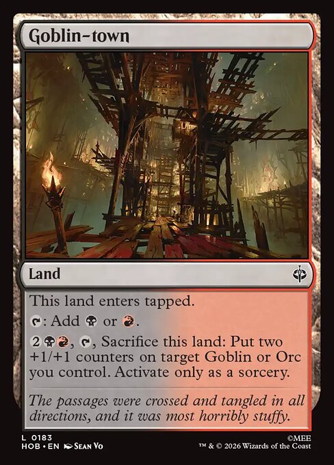 Goblin-town — NM Foil [The Hobbit]