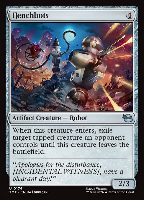 Henchbots — NM Foil [Teenage Mutant Ninja Turtles]