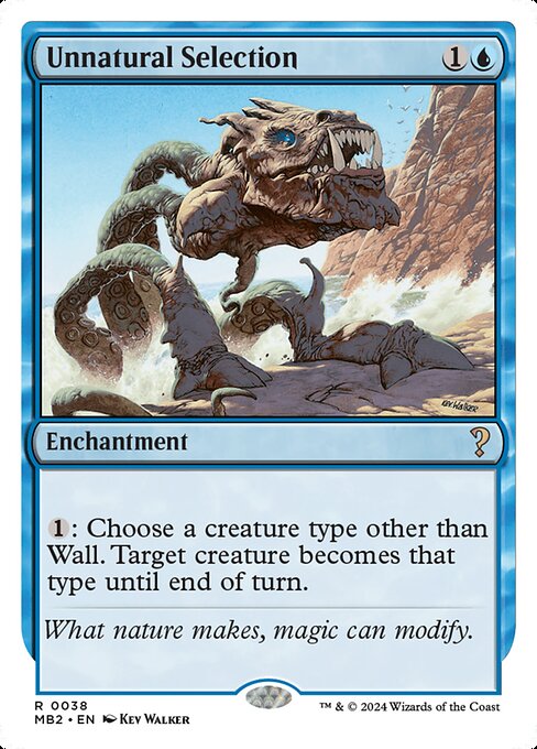 Unnatural Selection — NM [Mystery Booster 2]