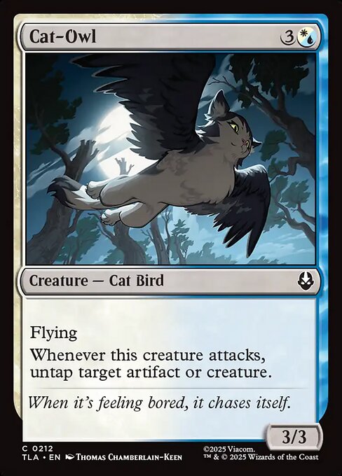 Cat-Owl — NM Foil [Avatar: The Last Airbender]