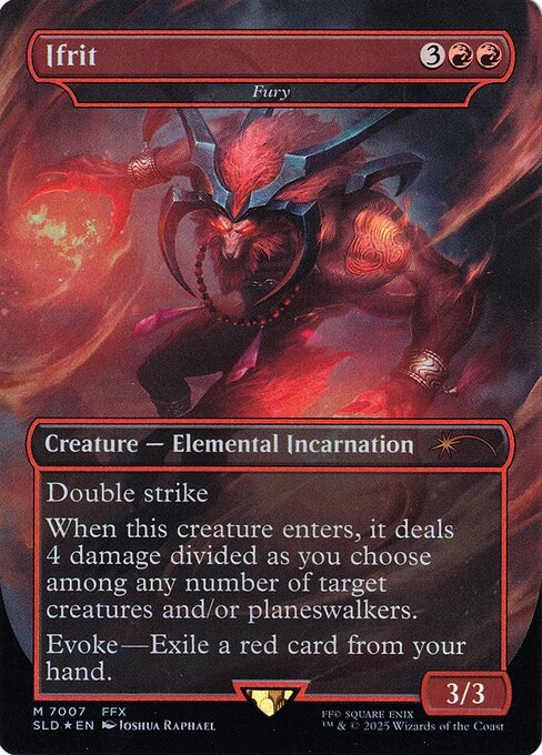 Fury — NM Foil [Secret Lair Drop]