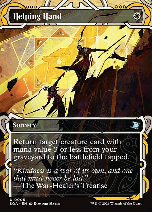 Helping Hand — NM [Secrets of Strixhaven Mystical Archive]