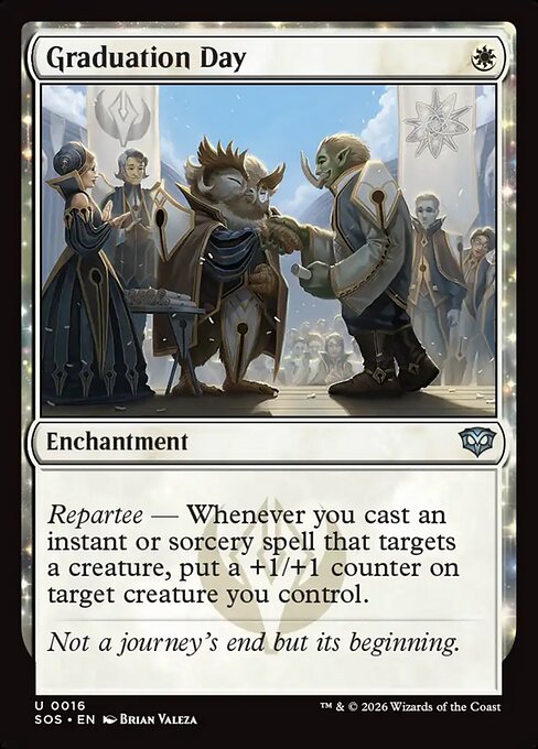Graduation Day — NM Foil [Secrets of Strixhaven]
