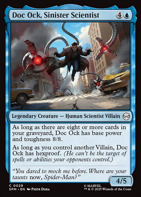 Doc Ock, Sinister Scientist — NM Foil [Marvel's Spider-Man]
