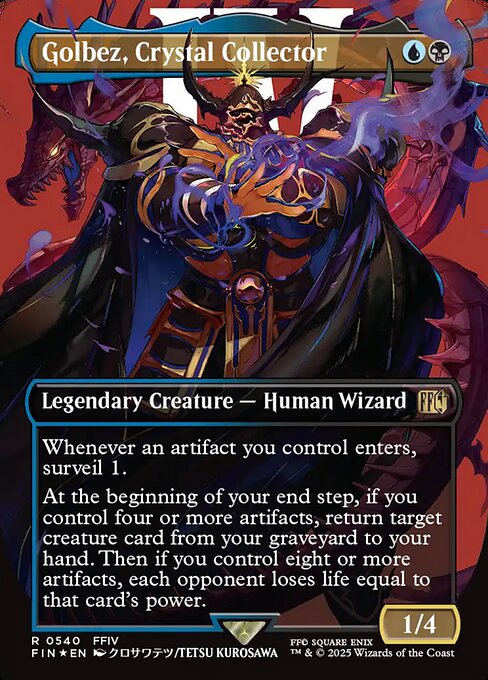 Golbez, Crystal Collector — NM Surge Foil [Final Fantasy]