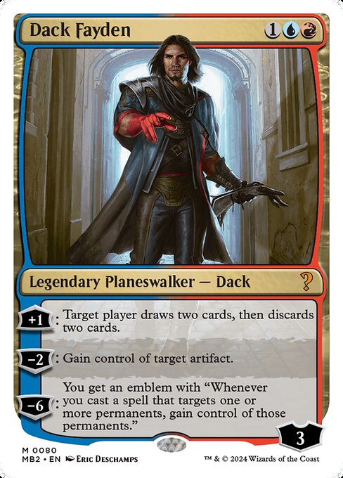 Dack Fayden — NM [Mystery Booster 2]