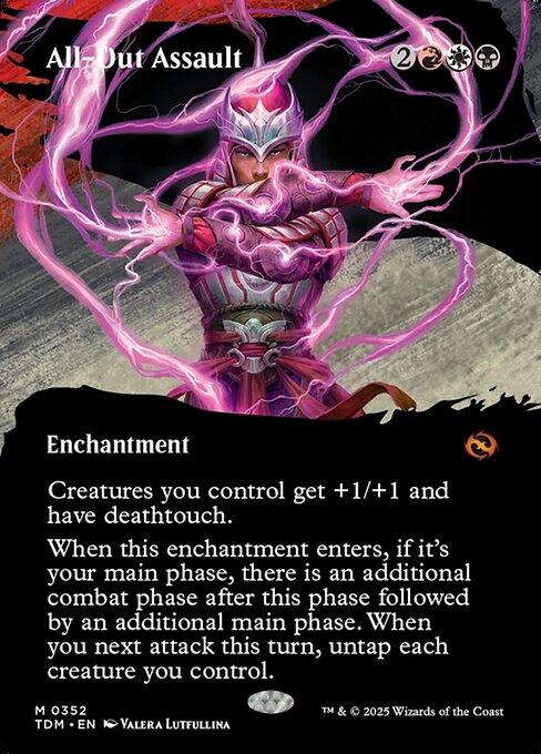 All-Out Assault — NM [Tarkir: Dragonstorm]