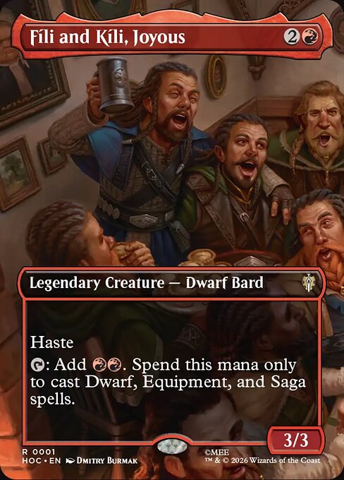 Fíli and Kíli, Joyous — NM [The Hobbit Eternal]