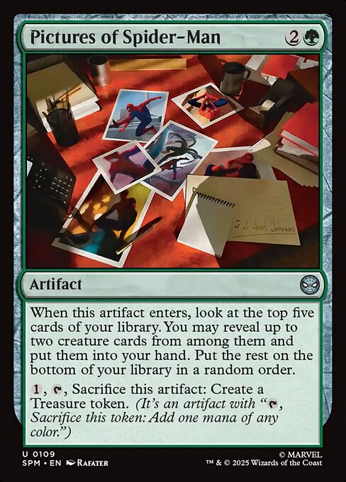 Pictures of Spider-Man — NM Foil [Marvel's Spider-Man]