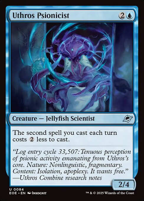 Uthros Psionicist — NM Foil [Edge of Eternities]