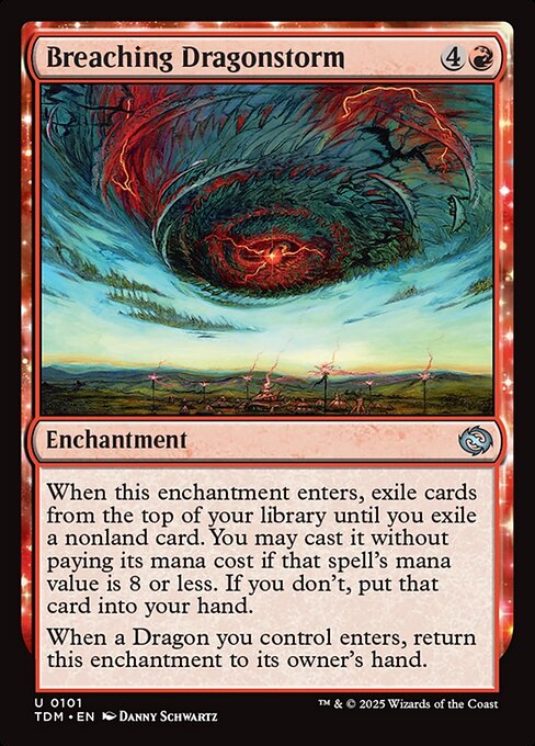 Breaching Dragonstorm — NM [Tarkir: Dragonstorm]