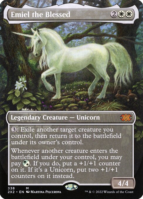 Emiel the Blessed — NM Foil [Double Masters 2022]