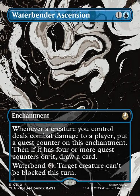 Waterbender Ascension — NM Foil [Avatar: The Last Airbender]