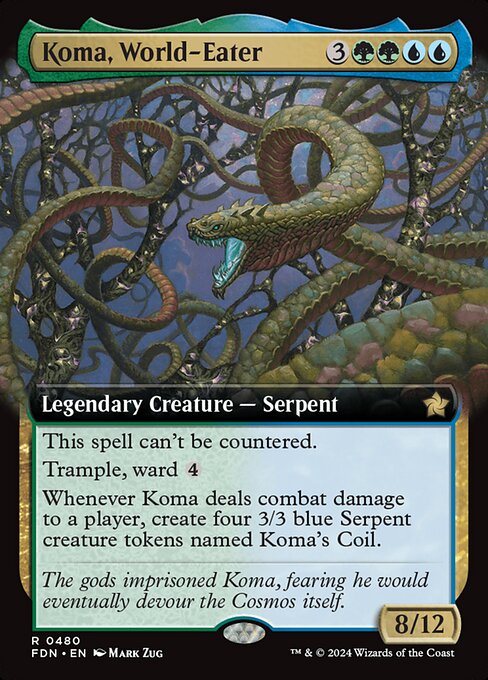 Koma, World-Eater — NM [Foundations]