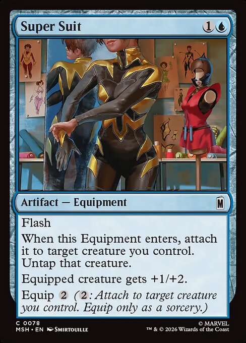 Super Suit — NM Foil [Marvel Super Heroes]