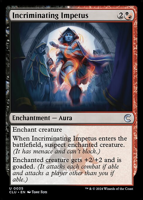 Incriminating Impetus — NM [Ravnica: Clue Edition]