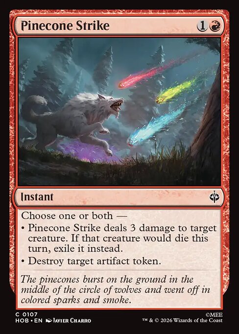 Pinecone Strike — NM Foil [The Hobbit]