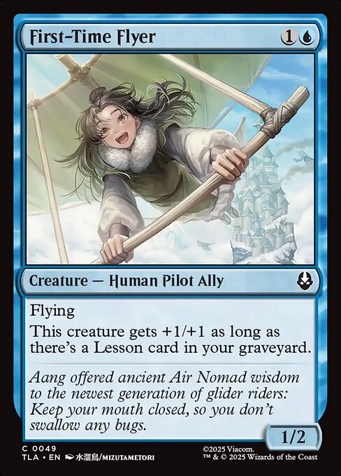 First-Time Flyer — NM Foil [Avatar: The Last Airbender]