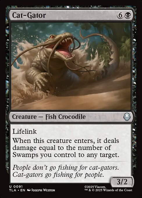 Cat-Gator — NM Foil [Avatar: The Last Airbender]